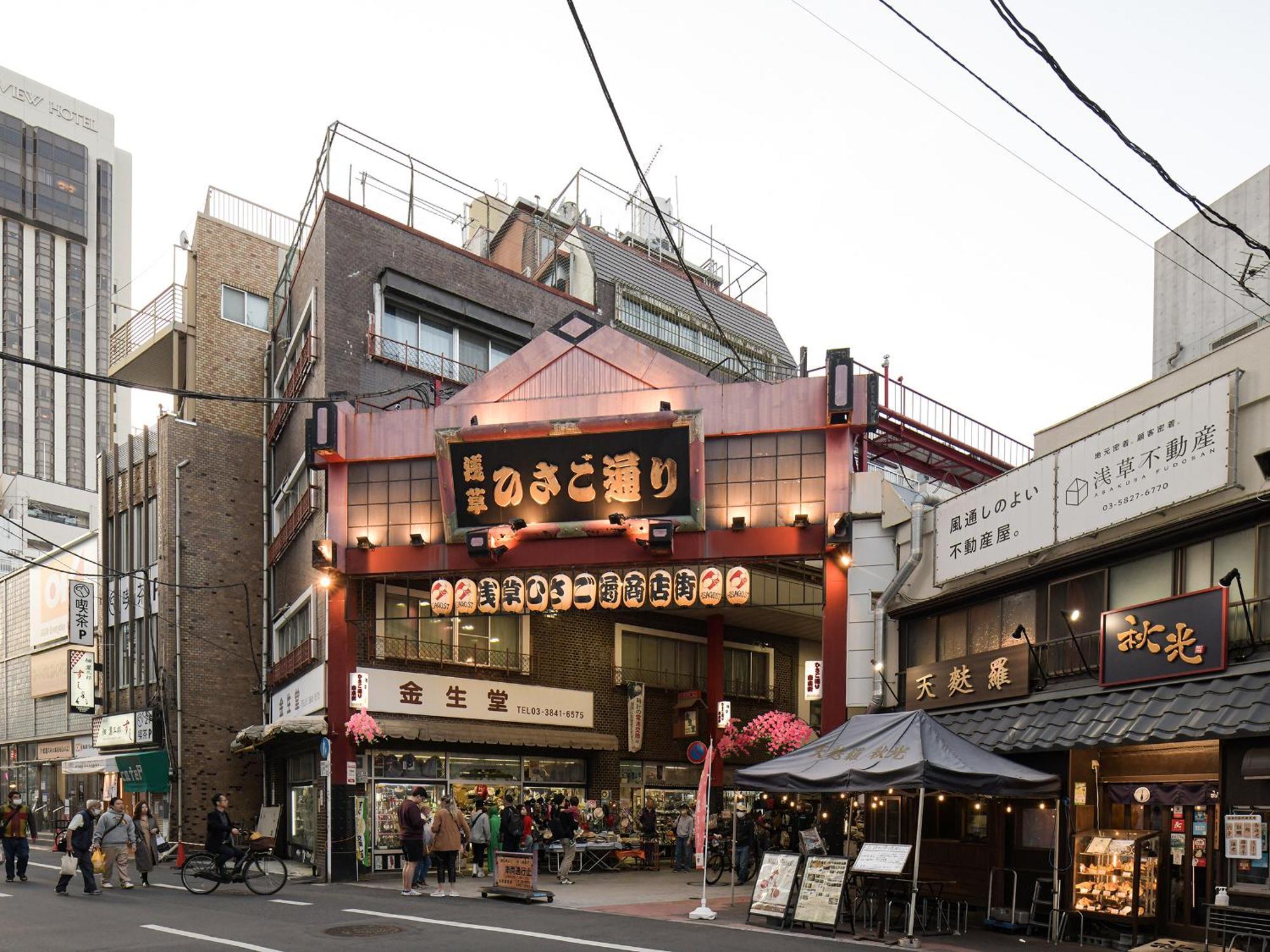 Vessel Inn Asakusa Tsukuba Express Präfektur Tokio Exterior foto