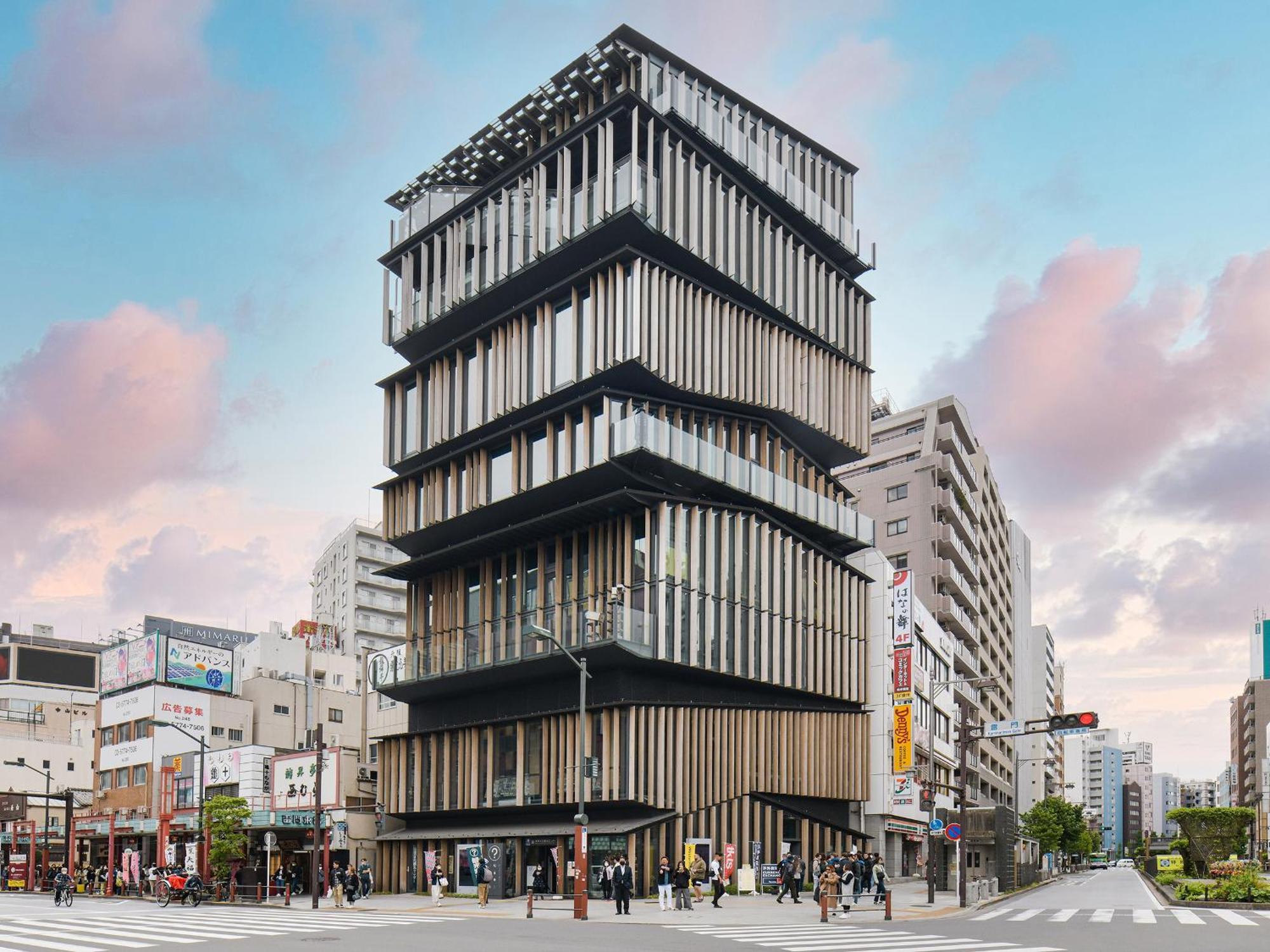 Vessel Inn Asakusa Tsukuba Express Präfektur Tokio Exterior foto