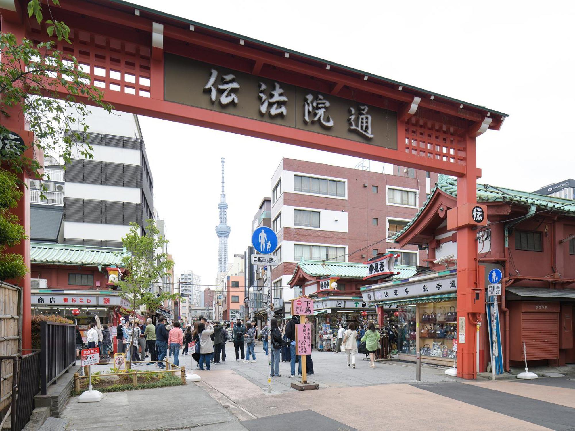 Vessel Inn Asakusa Tsukuba Express Präfektur Tokio Exterior foto