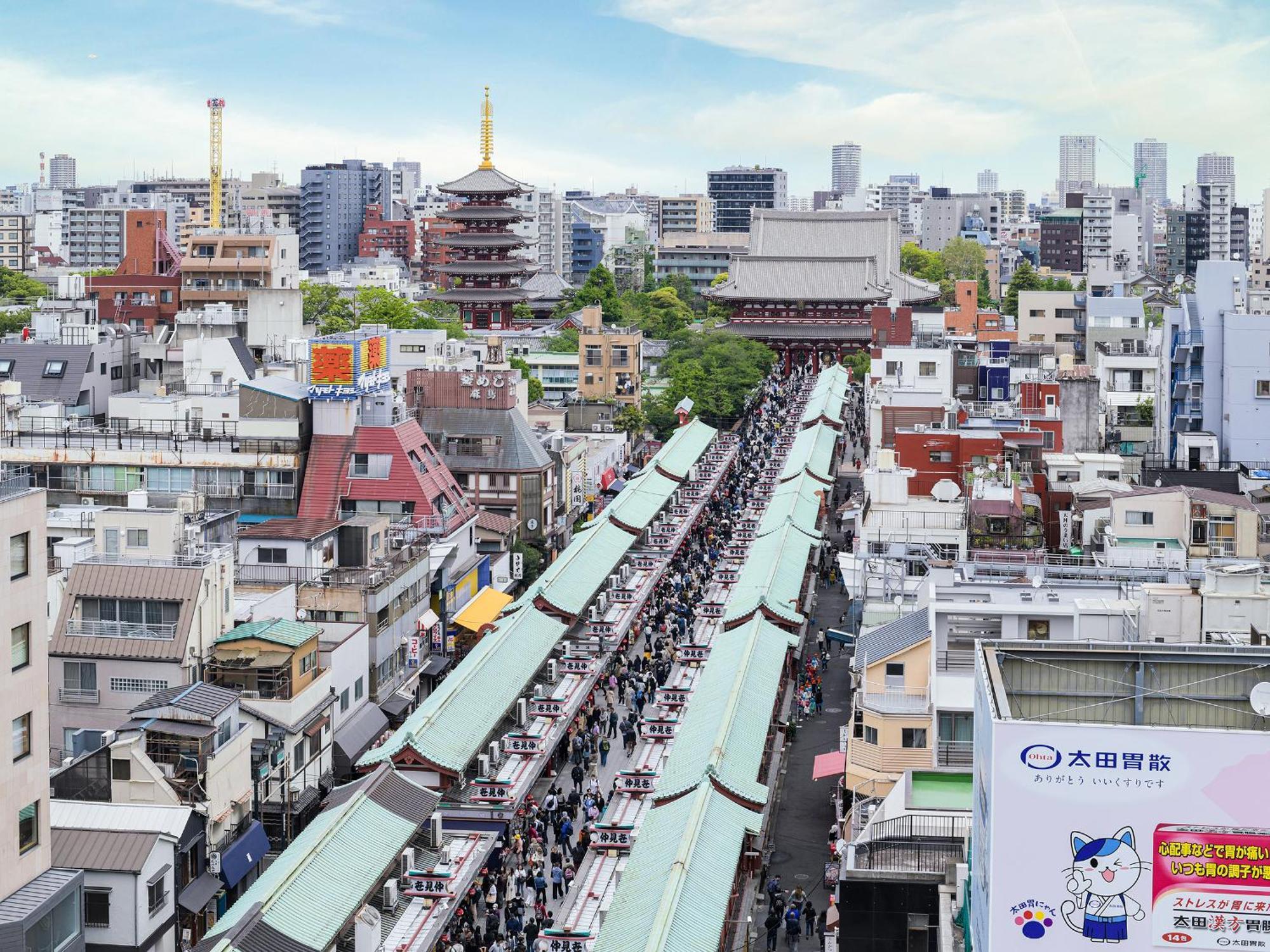 Vessel Inn Asakusa Tsukuba Express Präfektur Tokio Exterior foto